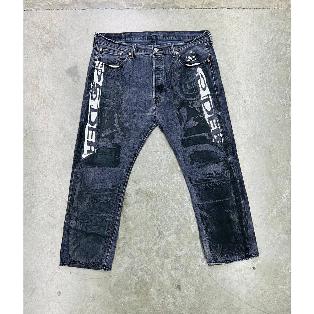 Sp5der Moto Jeans - Black - Size 38